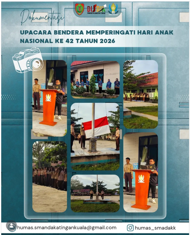 SMA Negeri 2 Katingan Kuala Peringati Hari Anak Nasional ke-42 Tahun 2026 Secara Khidmat. 